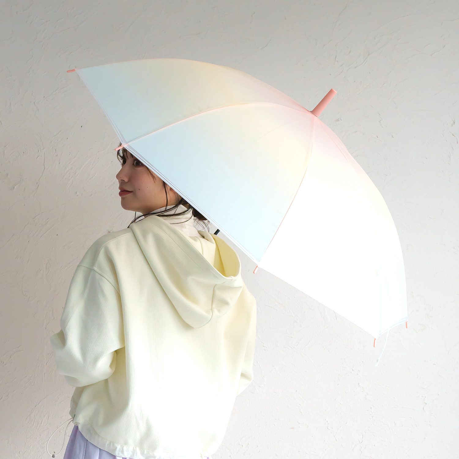 かわいい雑貨屋さん グロリア グラデーション ＥＶＡビニール傘