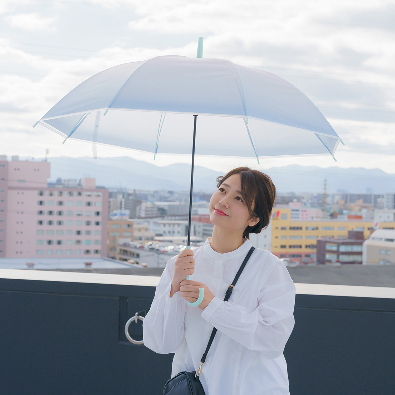 かわいい雑貨屋さん グロリア グラデーション ＥＶＡビニール傘