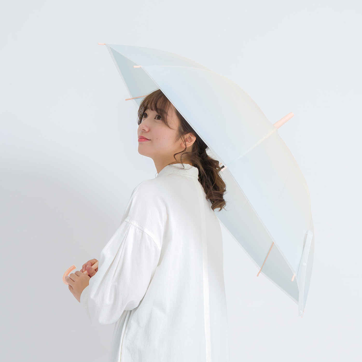 かわいい雑貨屋さん グロリア グラデーション ＥＶＡビニール傘