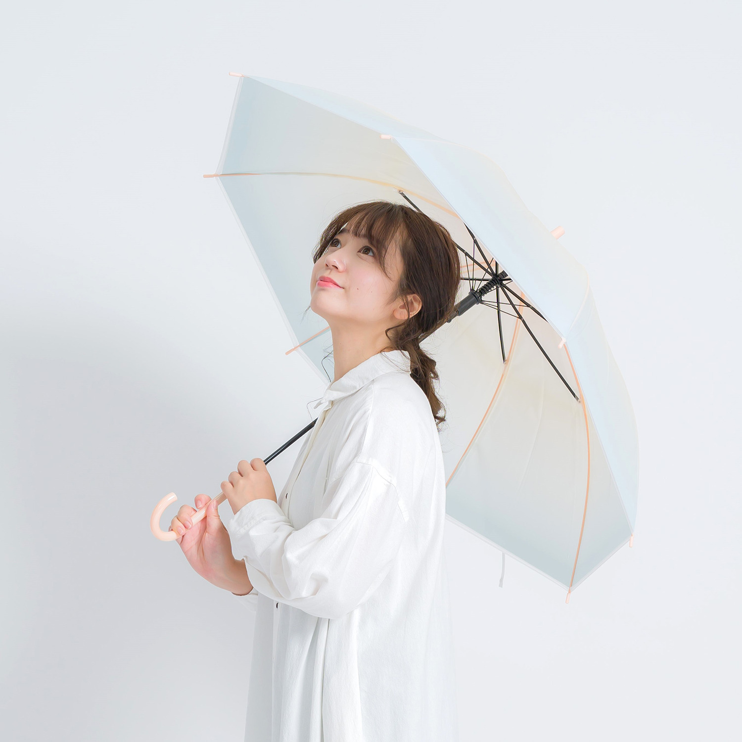 かわいい雑貨屋さん グロリア グラデーション ＥＶＡビニール傘