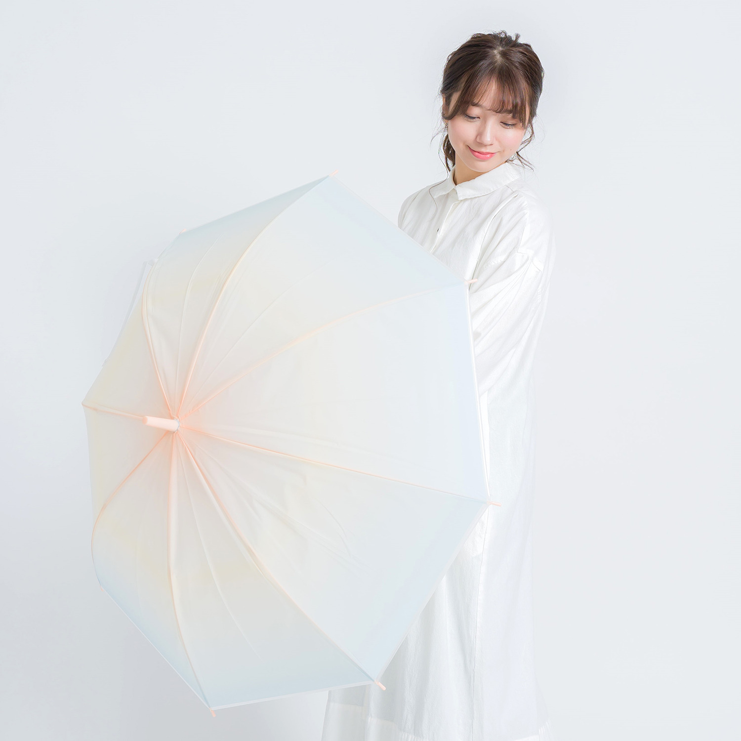 かわいい雑貨屋さん グロリア グラデーション ＥＶＡビニール傘