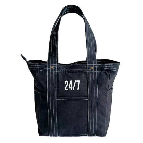 かわいい雑貨屋さん グロリア インド製 キャンバスステッチ トートバッグ