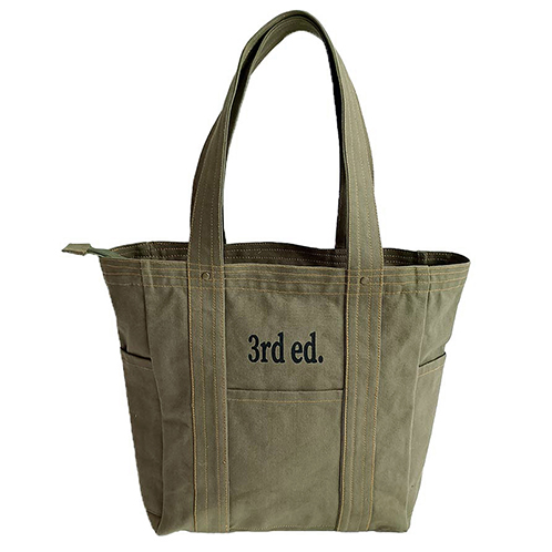 かわいい雑貨屋さん グロリア インド製 キャンバスステッチ トートバッグ