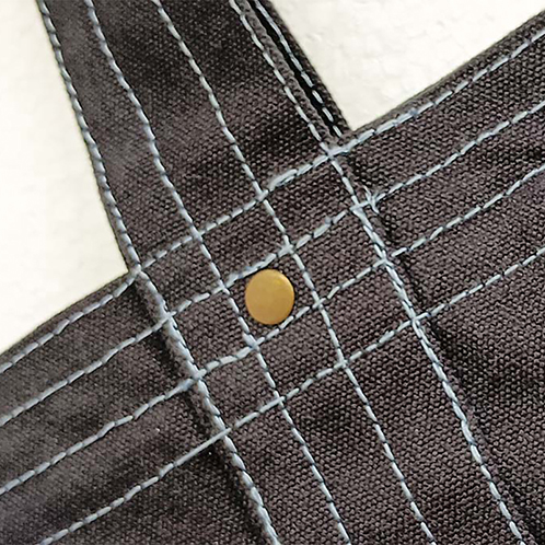 かわいい雑貨屋さん グロリア インド製 キャンバスステッチ トートバッグ