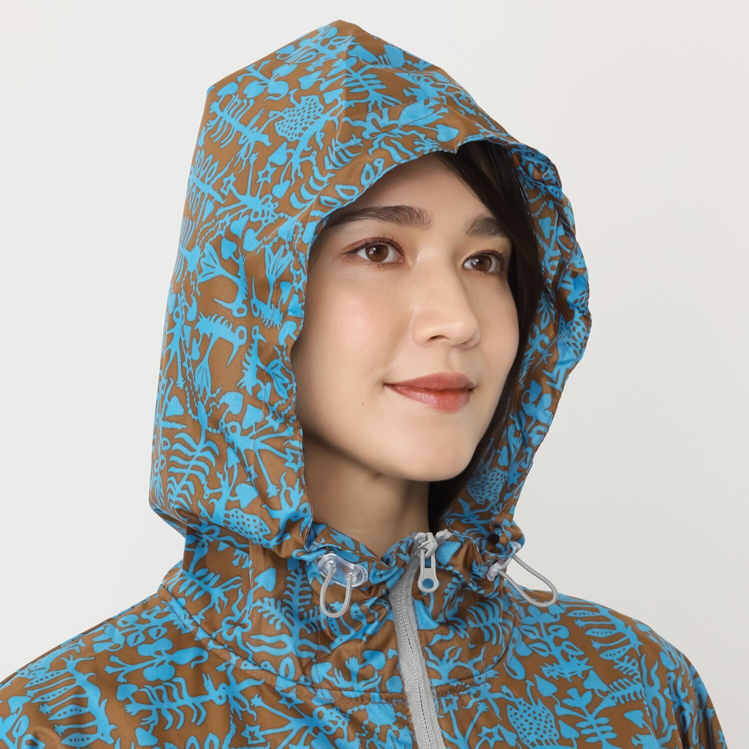 ひびのこづえ レインポンチョ