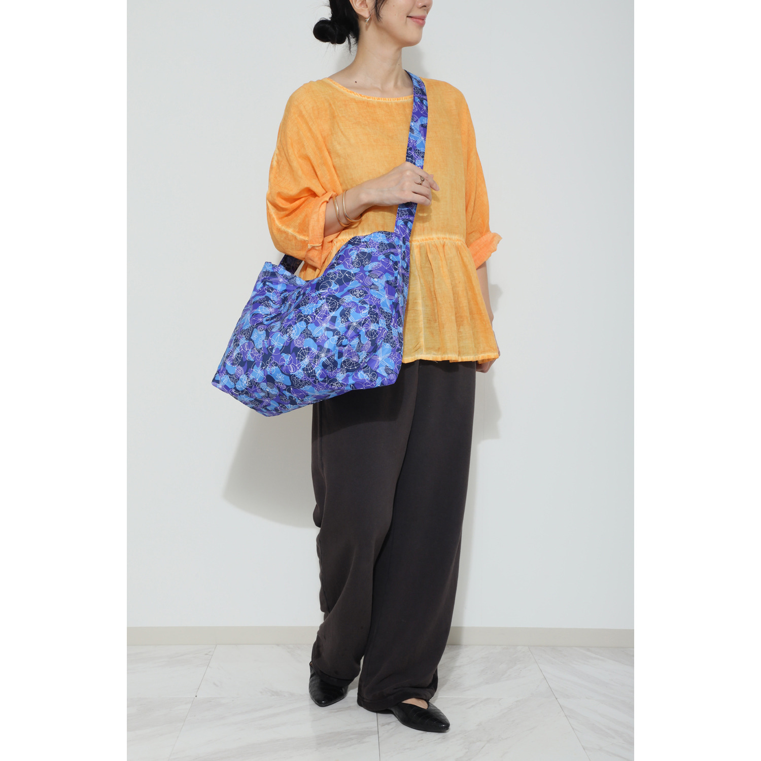 ひびのこづえ ポケッタブルバッグ ＜クラゲ＞