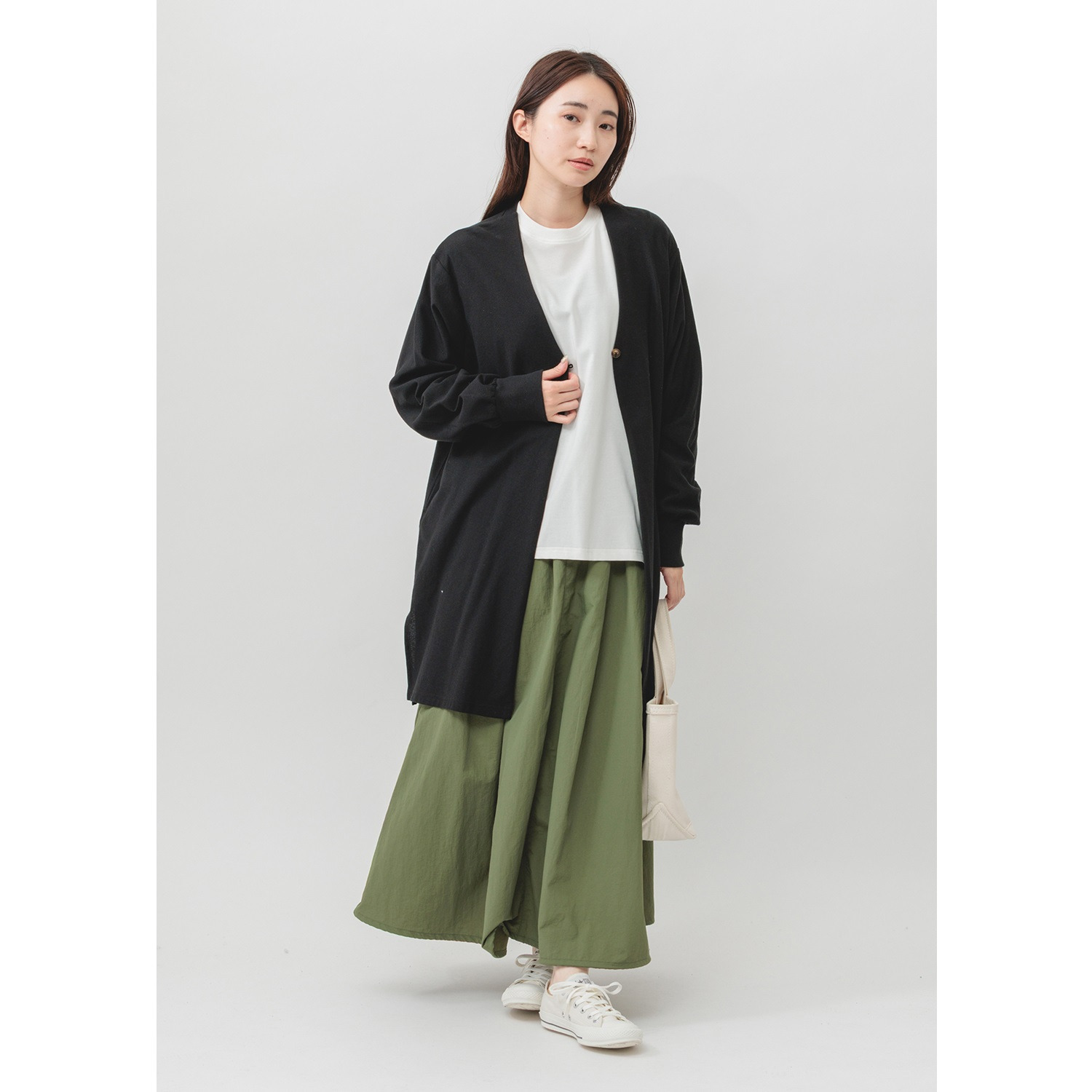 エムエムオー ロング トッパーカーディガン