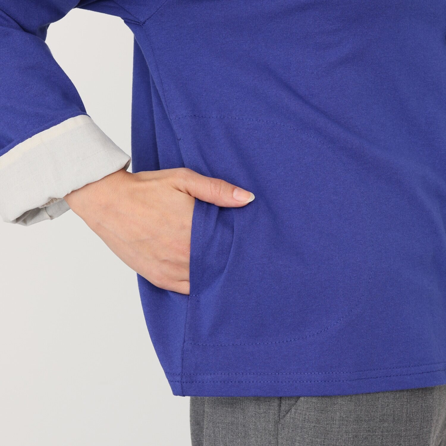 エムエムオー バスク クルーネックカーディガン