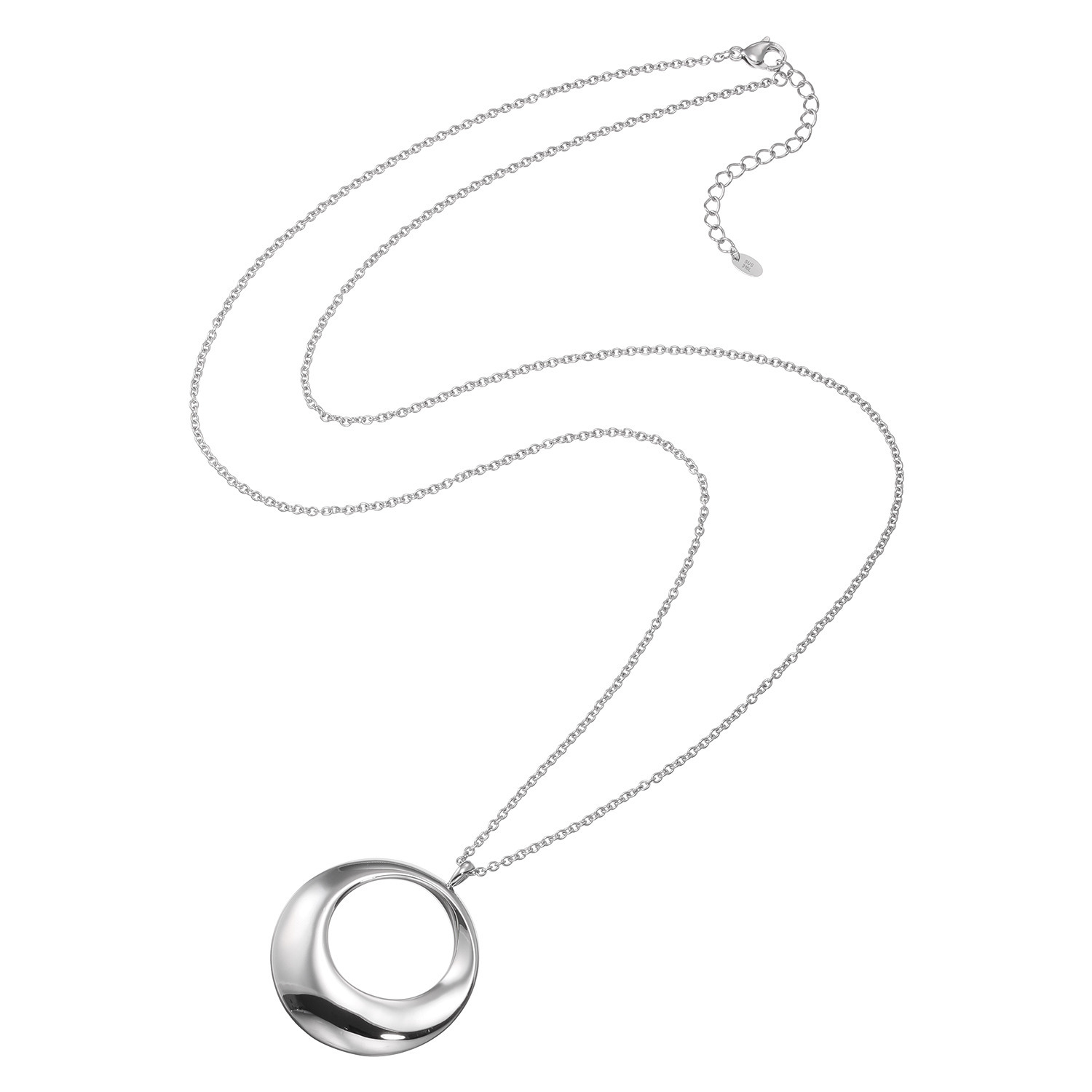 ステングレイス サージカルステンレス メビウスの輪 リバーシブル ロングペンダント