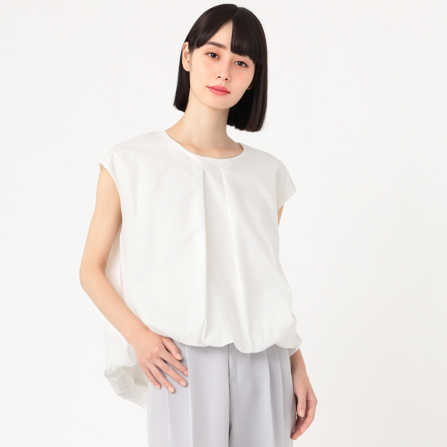 エピデミーク フレンチスリーブ バルーンプルオーバー