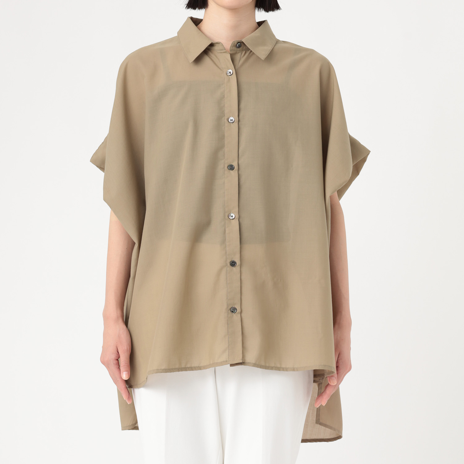 エピデミーク シアー ワイドブラウス