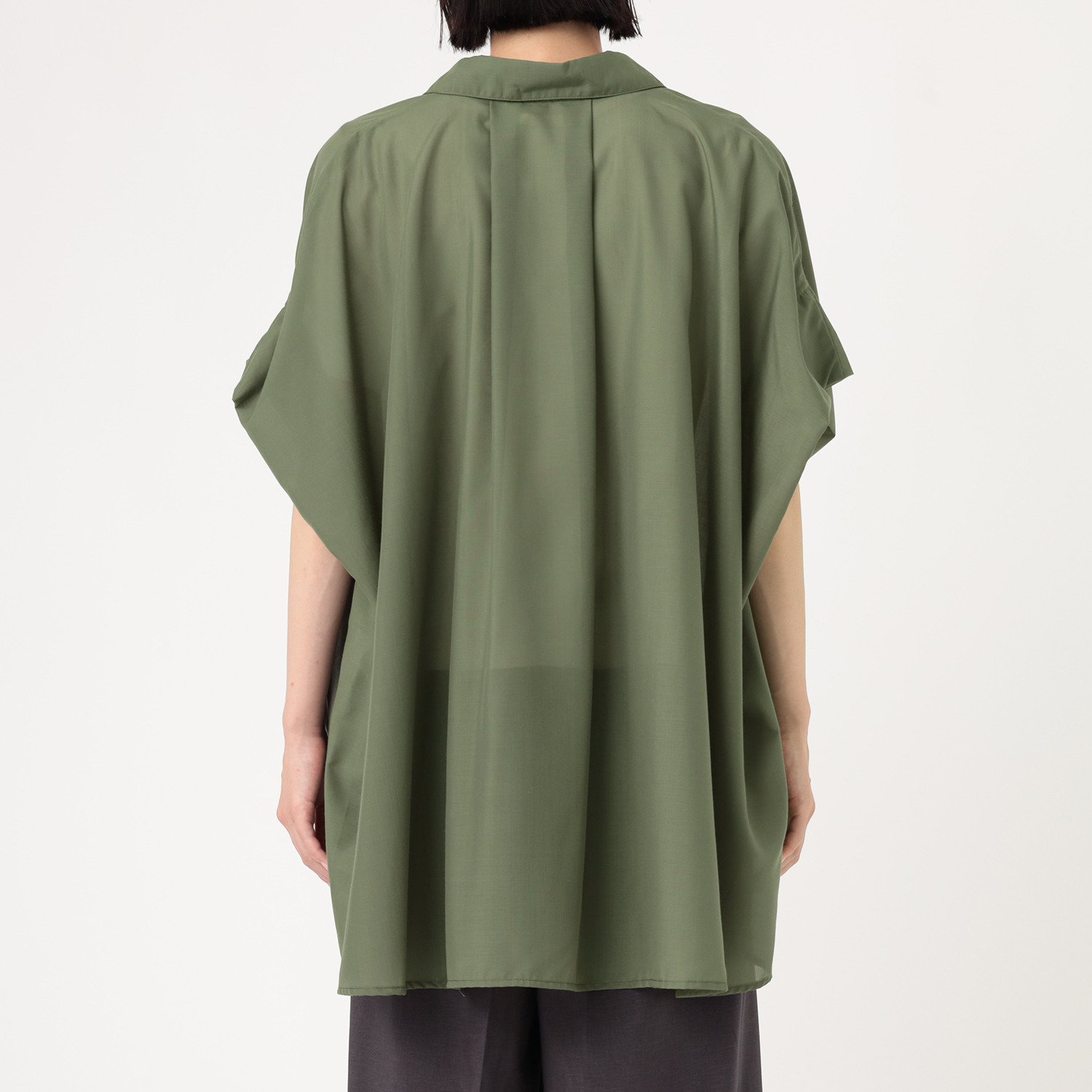 エピデミーク シアー ワイドブラウス