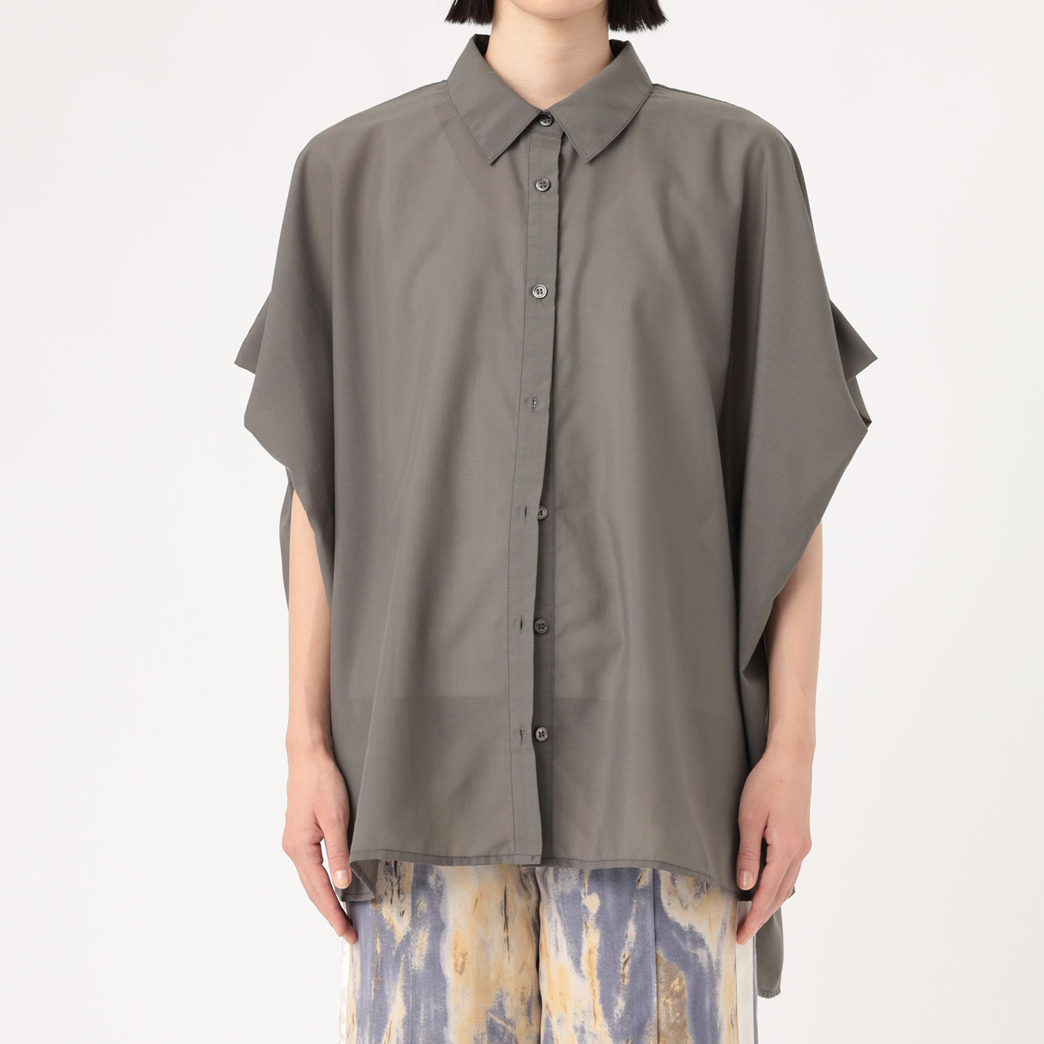 エピデミーク シアー ワイドブラウス