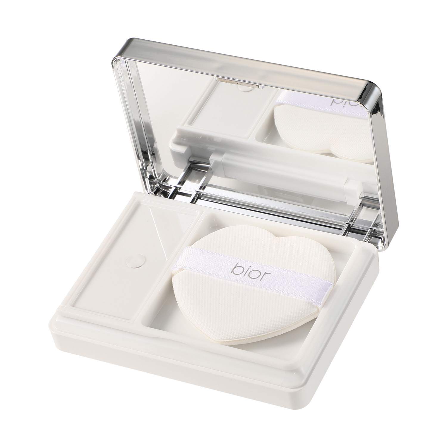 ビオール　オーガニクス パウダー状に変化して しっとりサラツヤ新感覚！ エアレスクッション オーガニックアクア 美容液ファンデーション ２個分スペシャルセット