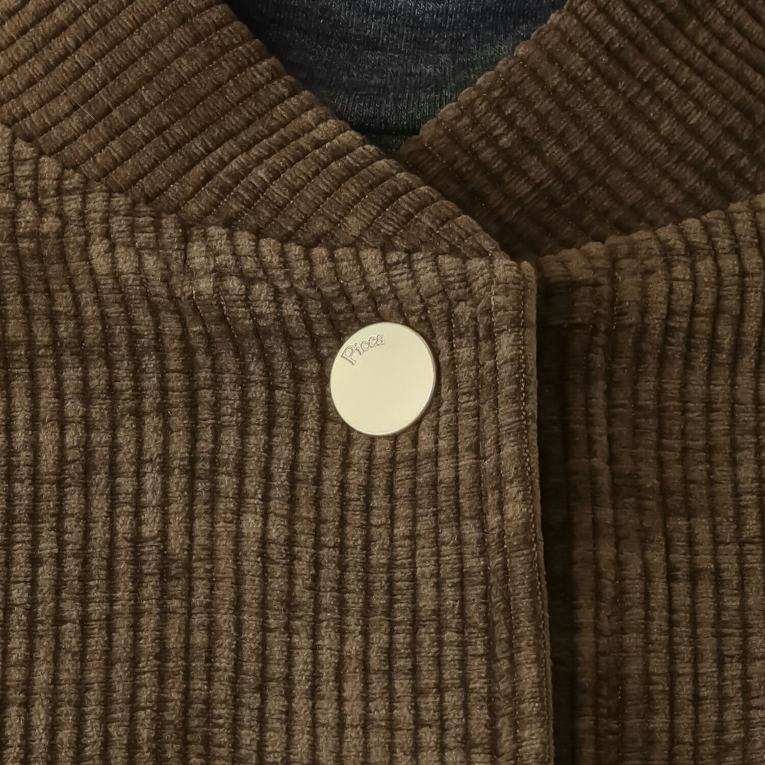 ピカデリー ８Ｗコーデュロイ スタンドカラー ボックスフィット ジャケット