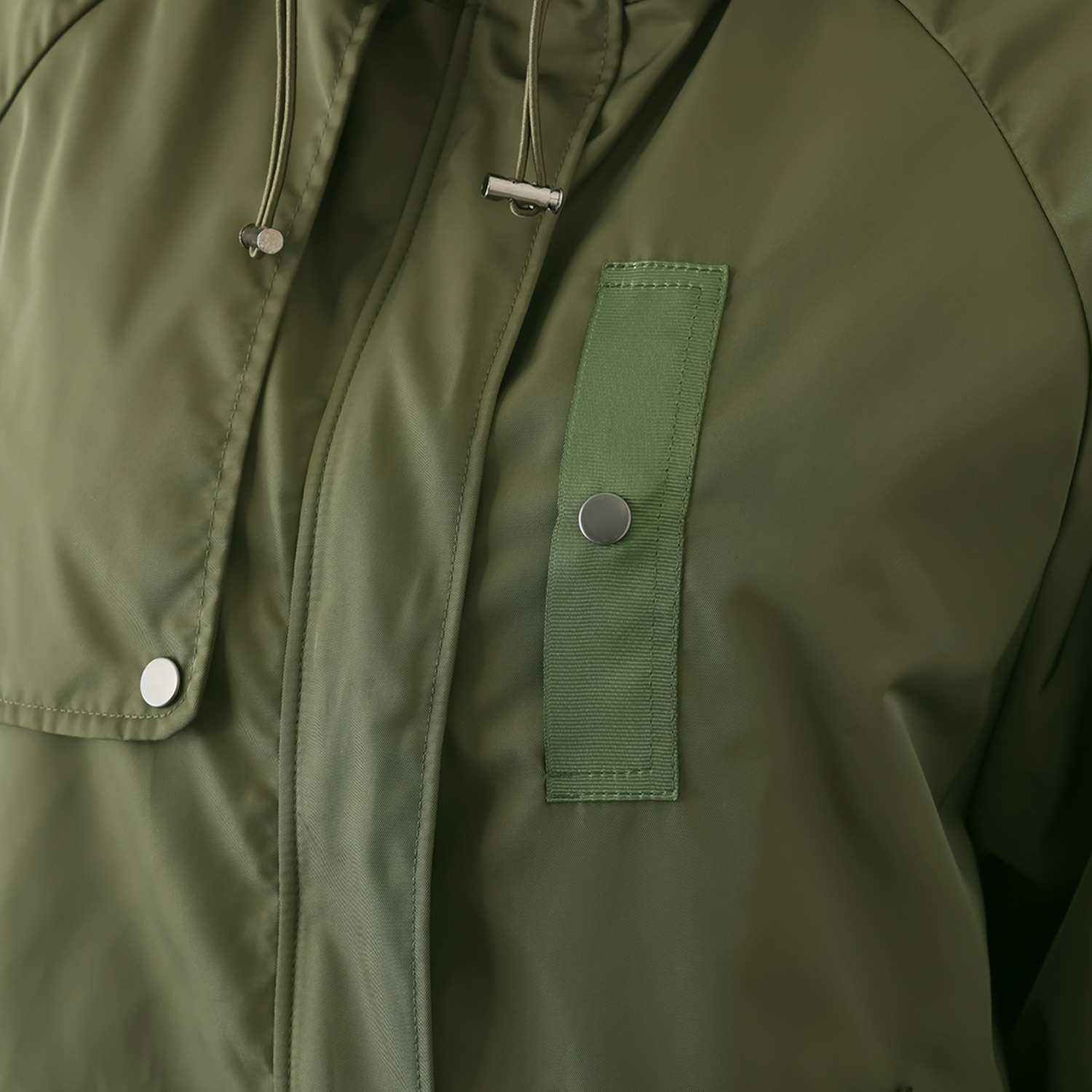 エイティーエイト ディグリー ボリュームネック ミリタリーブルゾン