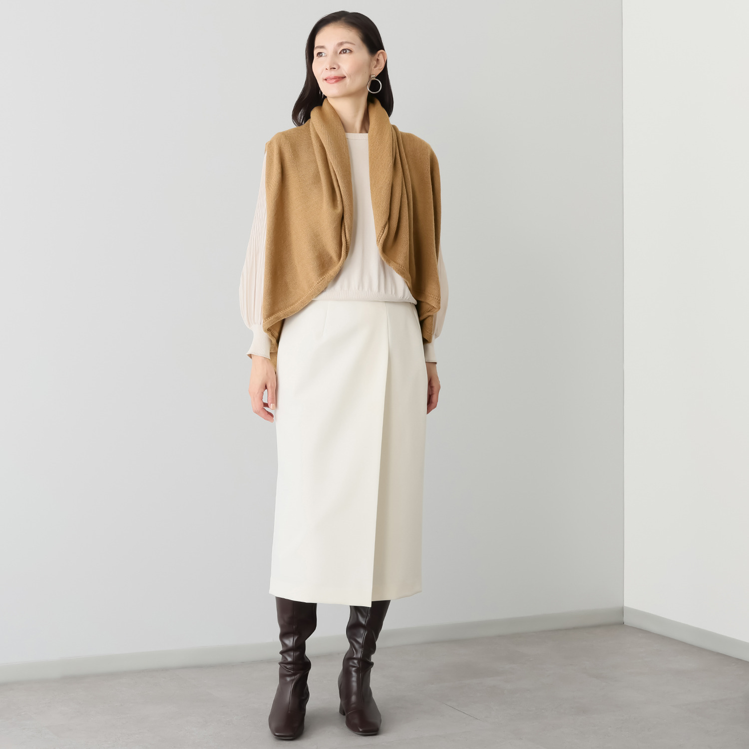 フィルファーレ ホールガーメント（Ｒ） 円形カーディガン