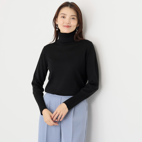 モカサン ジュンコシマダ カラータートルネック プルオーバー モカサン ジュンコシマダ カラータートルネック プルオーバー