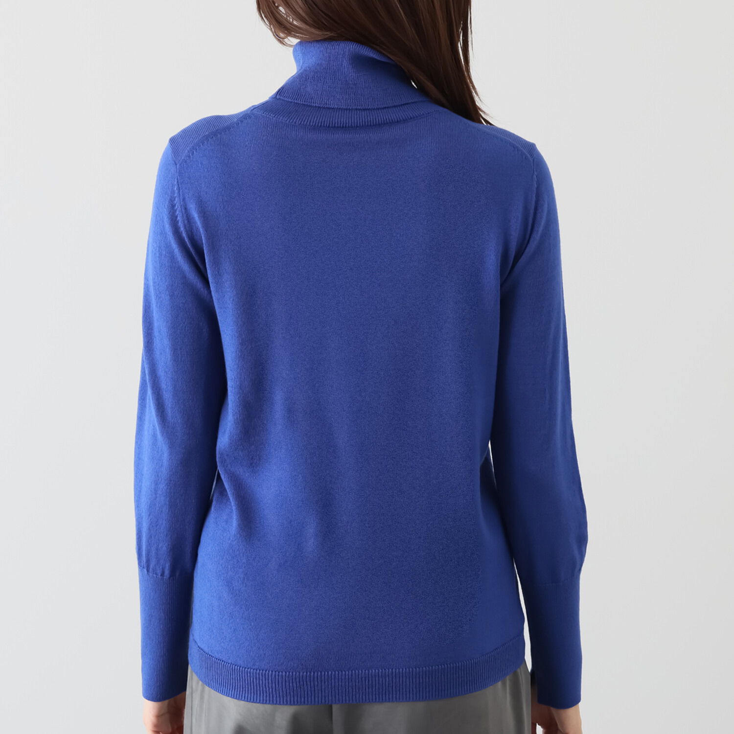 モカサン　ジュンコシマダ カラータートルネック プルオーバー