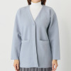 ルクオーレ 軽く羽織れる すっきりＶネック ニットコーディガン