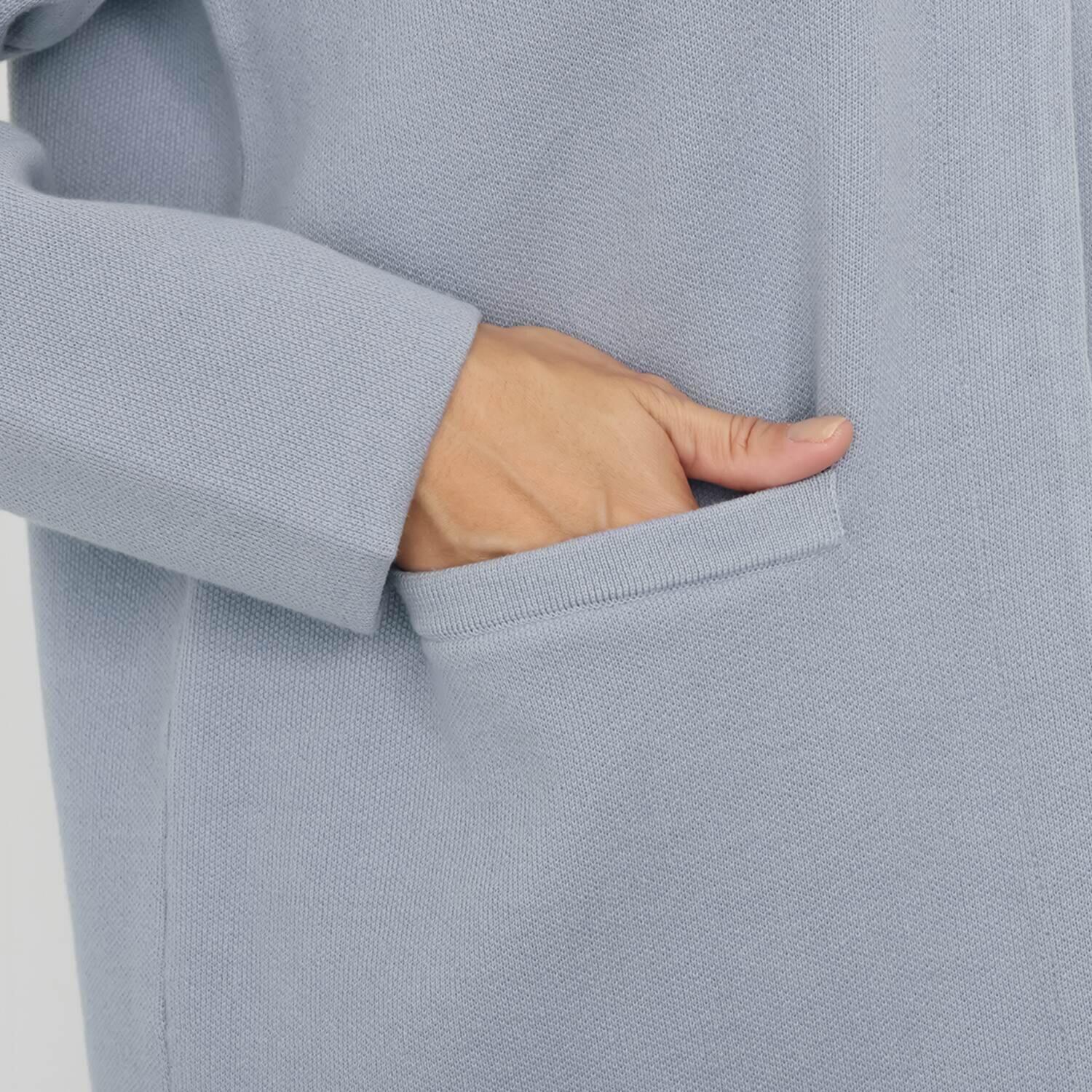 ルクオーレ 軽く羽織れる すっきりＶネック ニットコーディガン