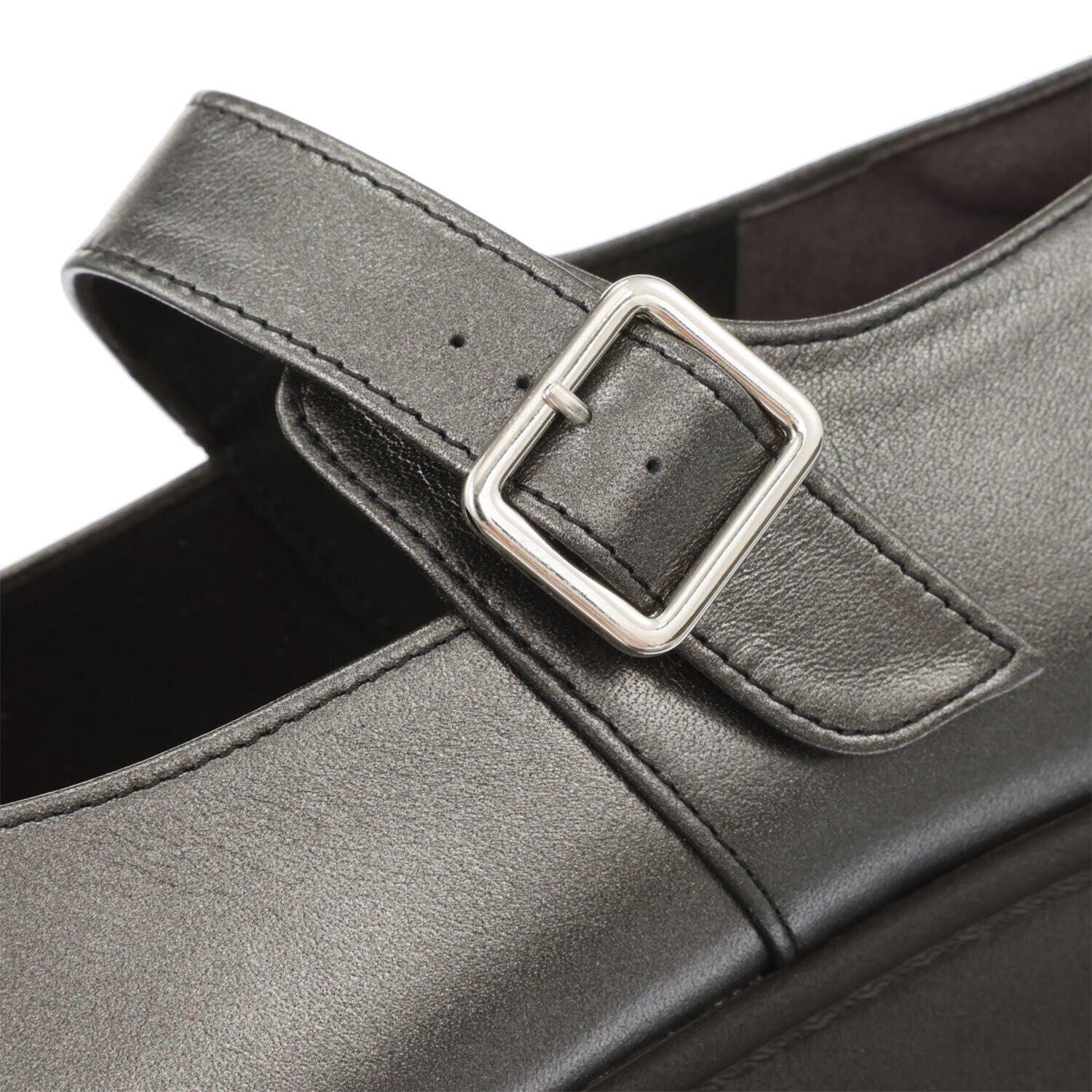 カリシモアルテ　モード ＜日本製＞牛革 モダンタルトソール メリージェーンシューズ