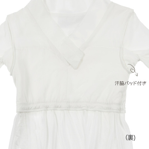 福助 快適和装インナー ブラジュバン５ｉｎＯｎｅ 襟・袖付ブラスリップ