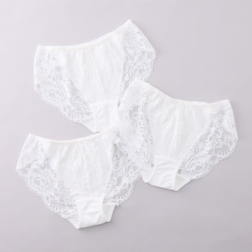 福助　快適和装インナー　総レース　スタンダードショーツ　同色３枚セット