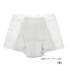 福助 快適和装インナー 総レース 吸水サニタリーショーツ 同色３枚セット