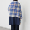 ペイズリーウィズ キンロックアンダーソン ウールカシミヤ タータンチェック 大判ストール