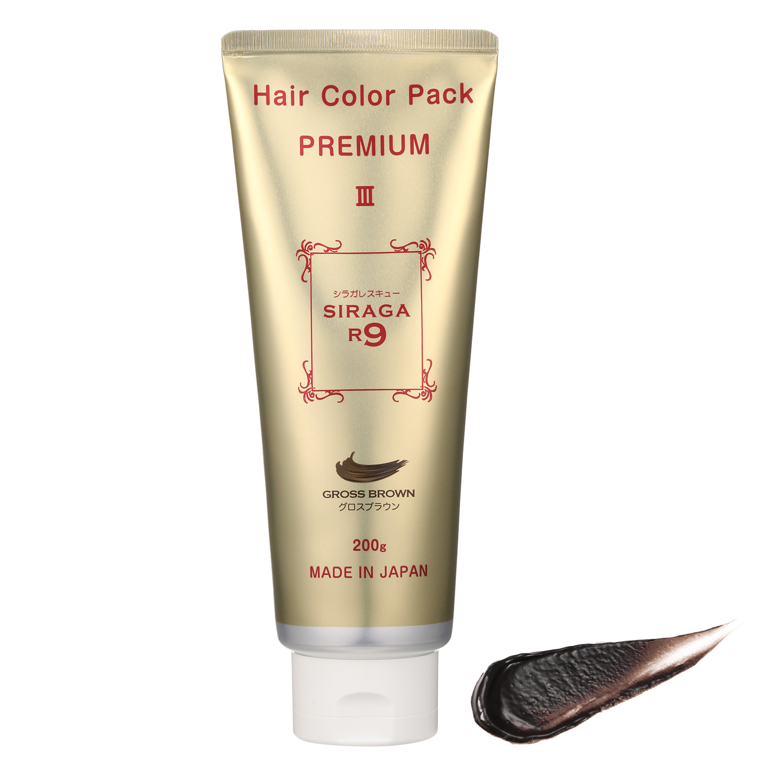 色持ちを追求！大人艶髪へ シラガレスキュー ヘアカラーパック プレミアムＩＩＩ ３本特別セット 