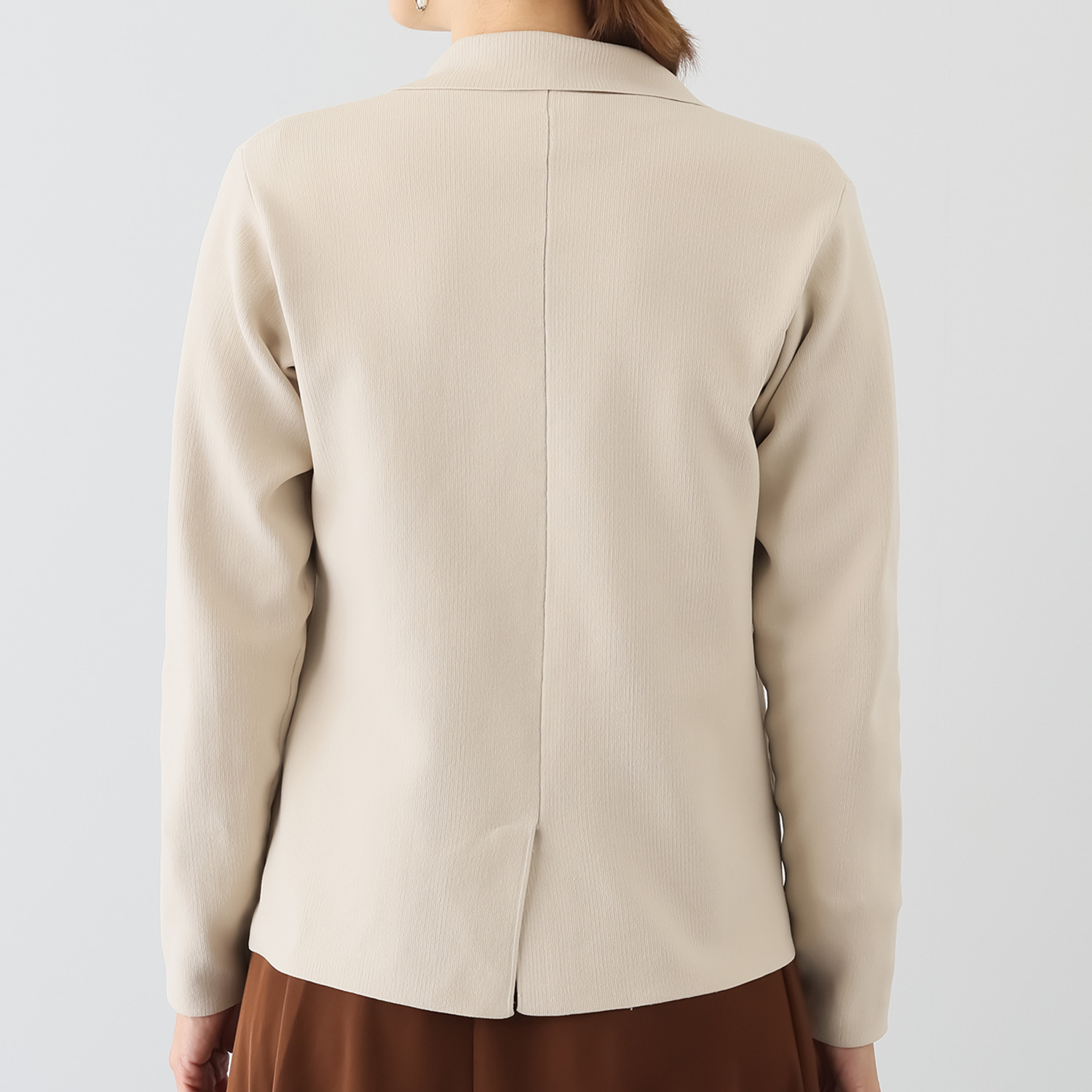 パルムミミ リラックス＆ リュクスが叶う テーラード ニットジャケット