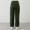 アトリエール きれいめコーデュロイ ソフトストレッチ タックワイドパンツ
