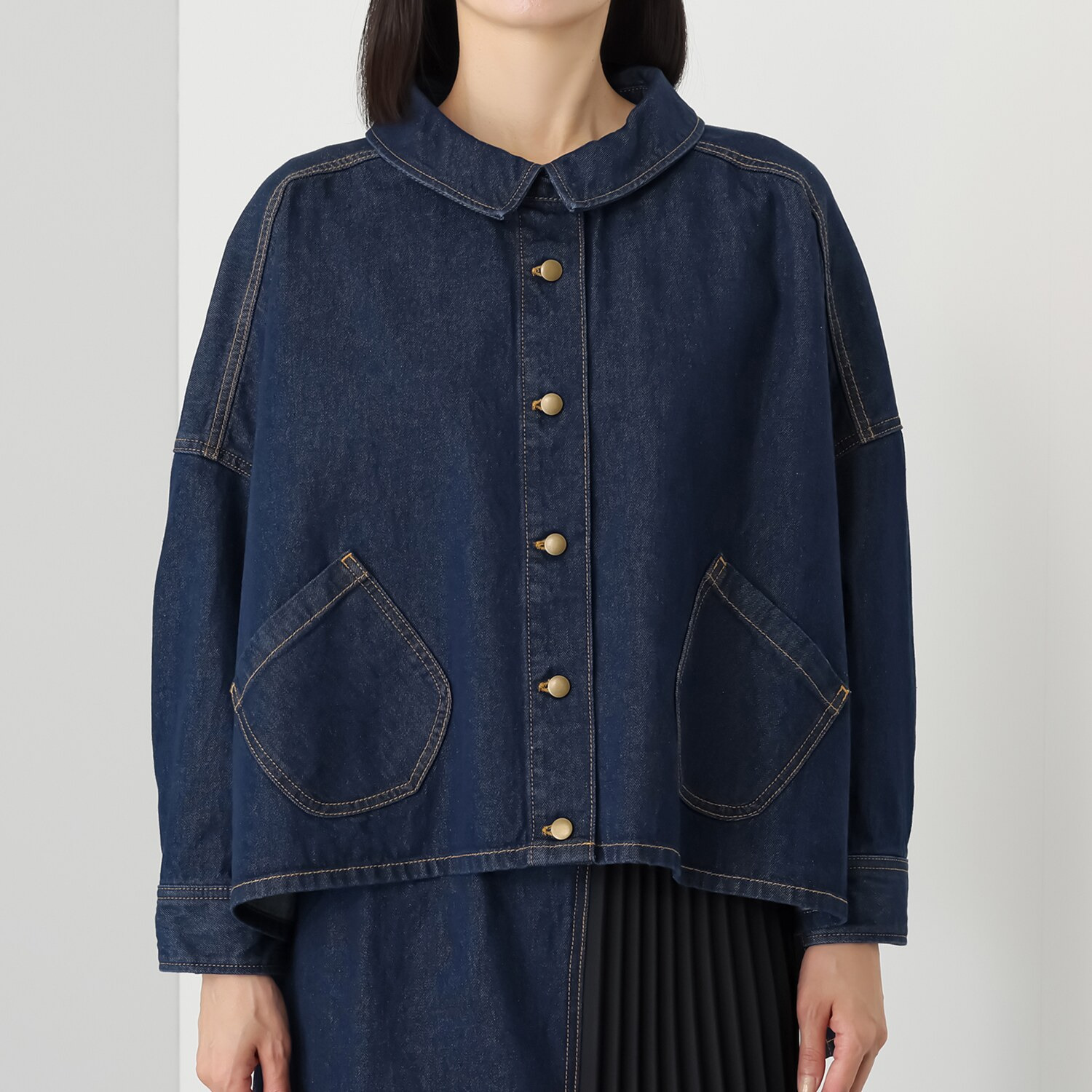 ミミコプラス ゆるっとおしゃれ 余裕のシルエット なめらかな肌触り ビューティーＧジャン