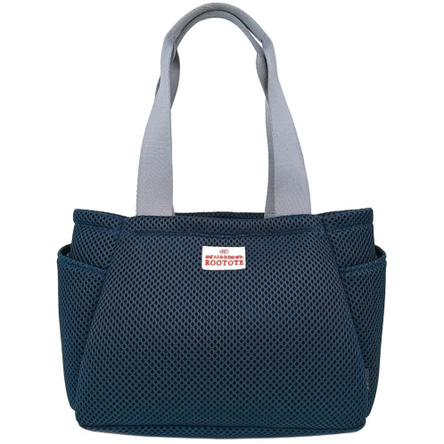 ルートート　仕切りが便利！　フワかるメッシュ　トートバッグ