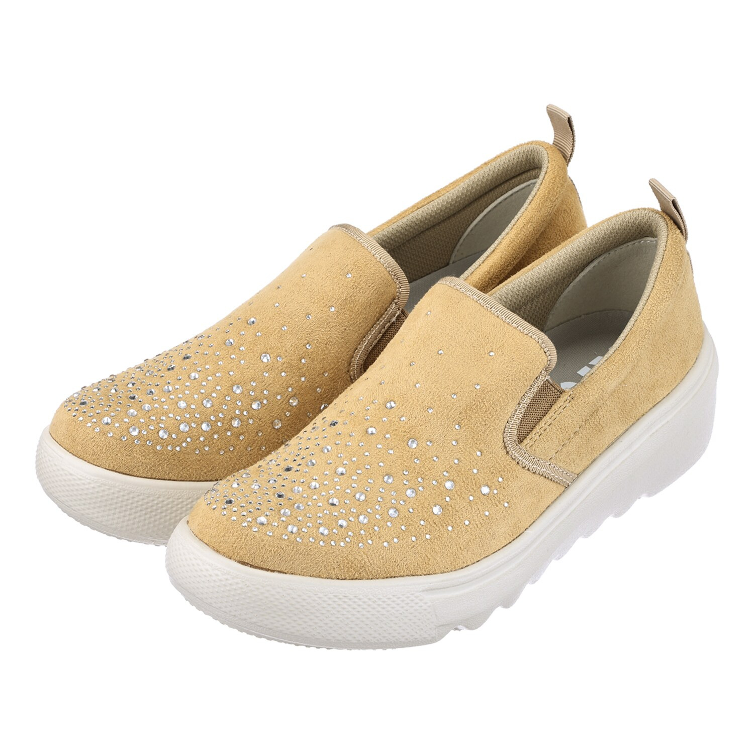 キットソン 厚底波型ソール スリッポン