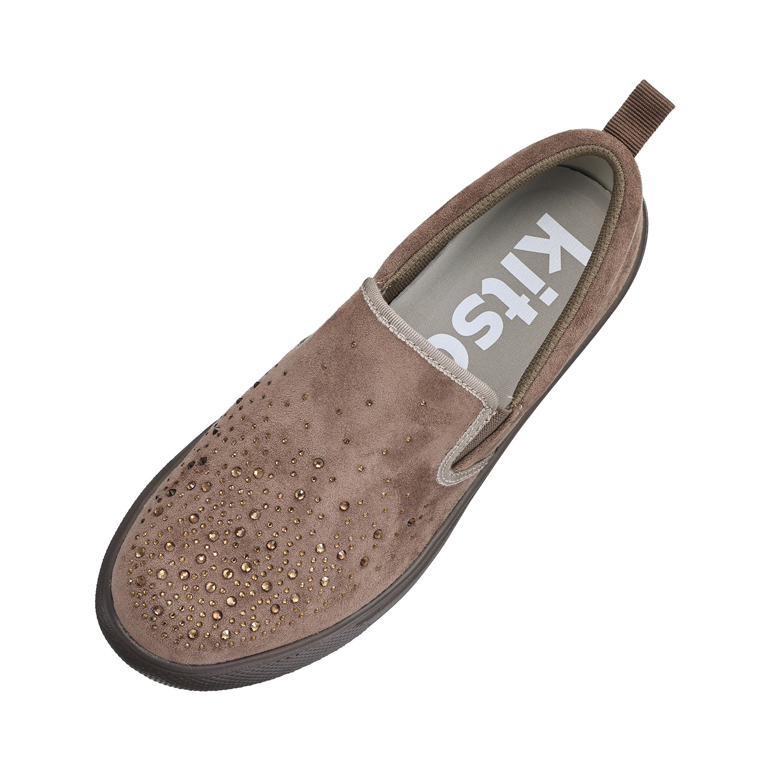 キットソン 厚底波型ソール スリッポン