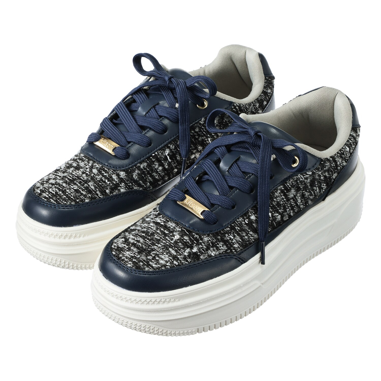 キットソン 軽量厚底スニーカー