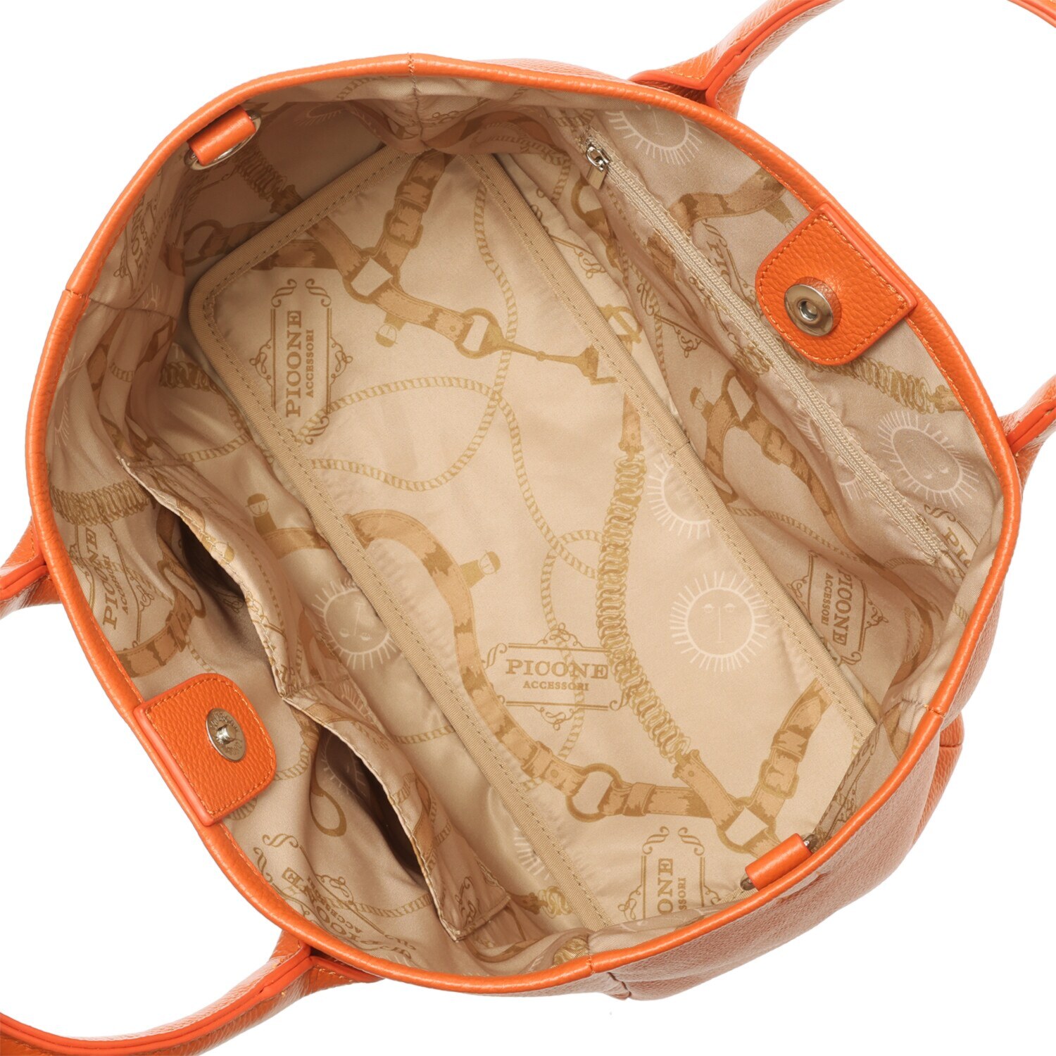 ピッコーネ アッチェッソーリ 牛革 軽量２ウェイトートバッグ