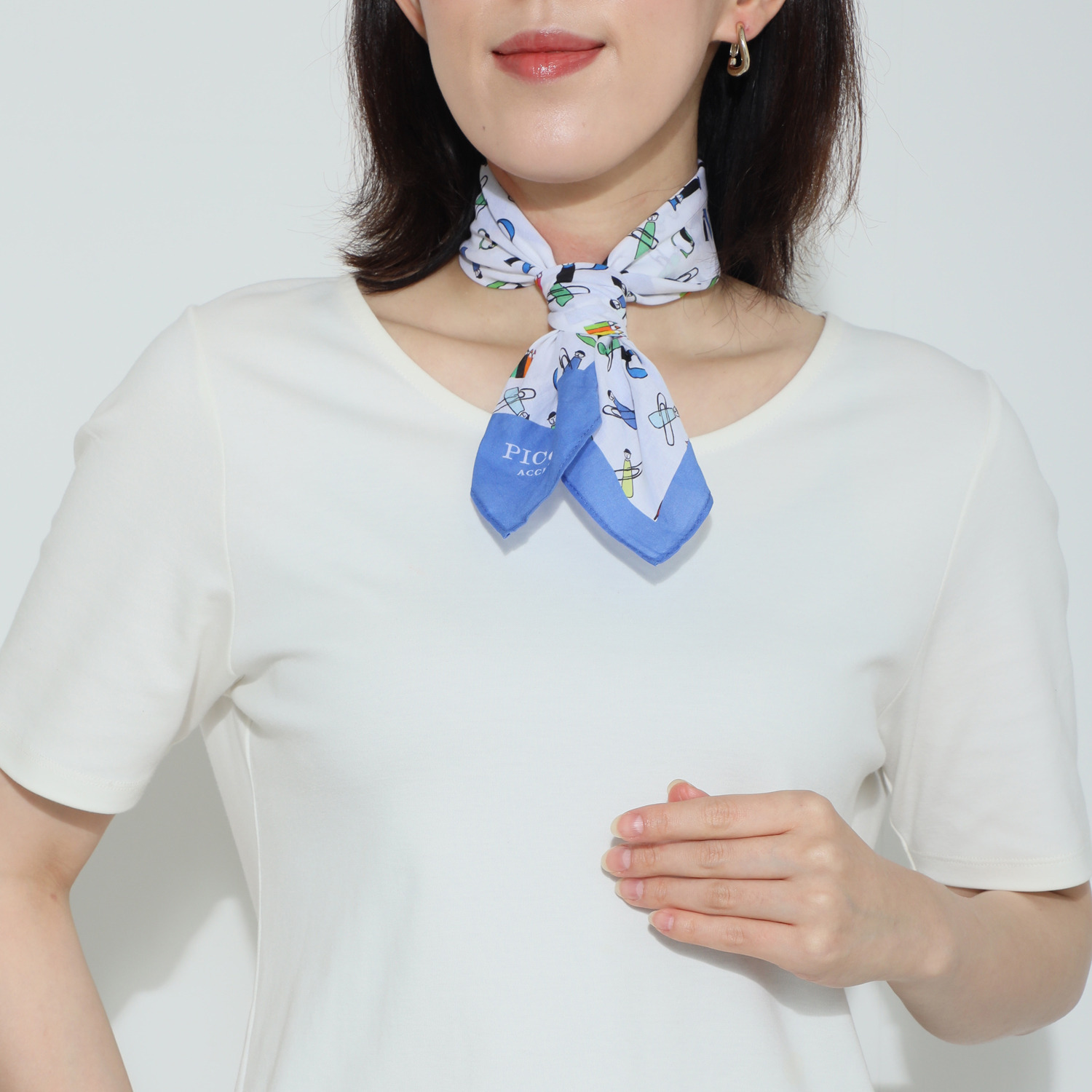 ピッコーネ アッチェッソーリ バンダナハンカチ ３枚セット