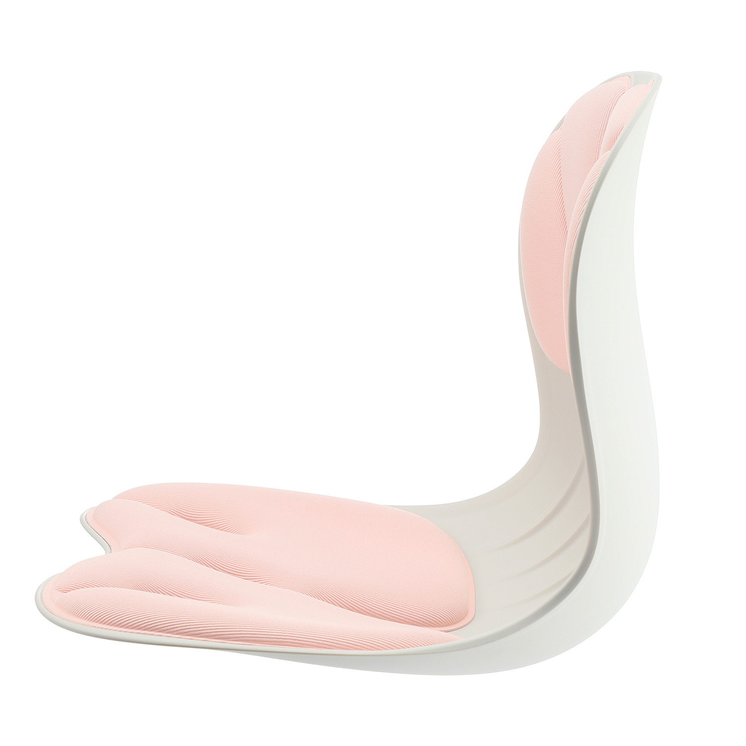 骨盤周りを立ち上げて 楽に正しい姿勢の意識を サポート！ カーブルチェア　ワイド