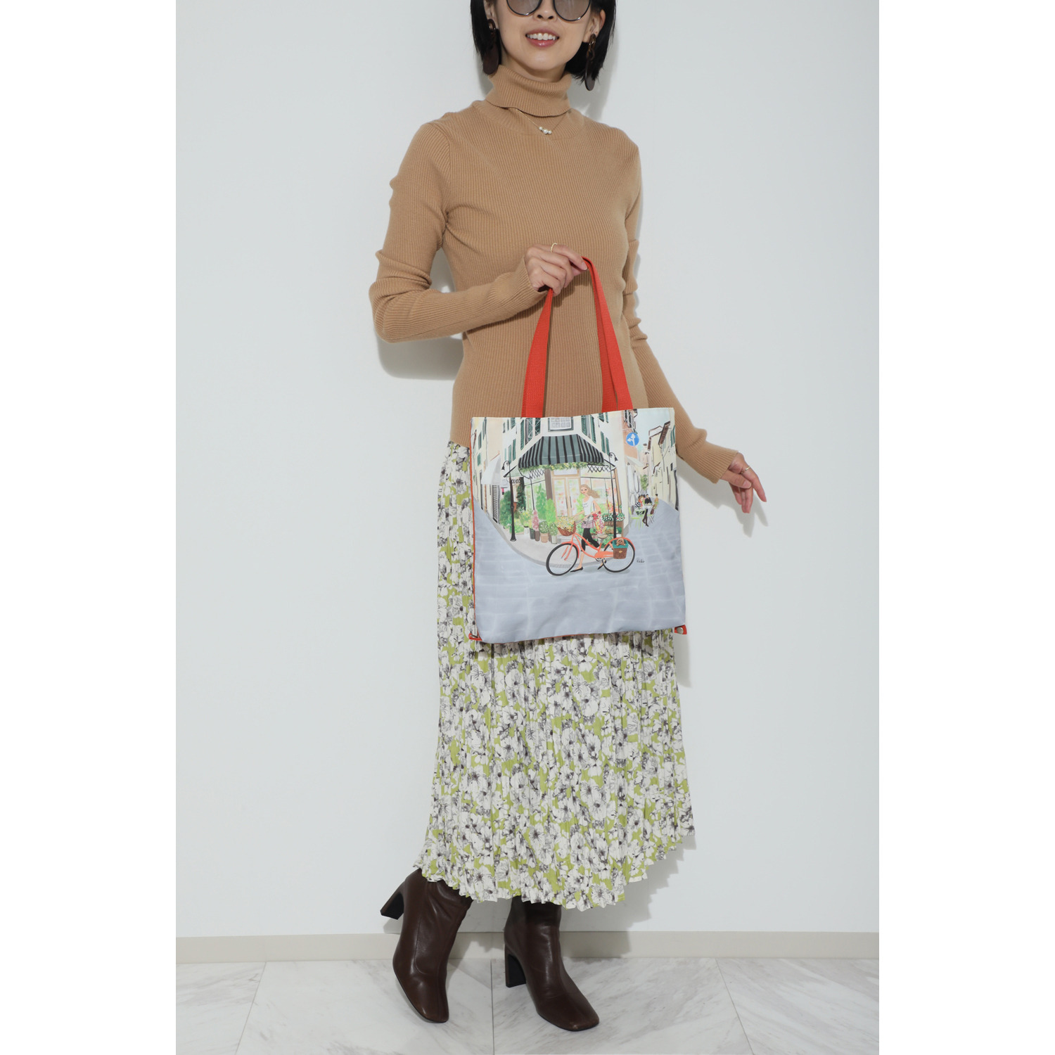 レイコアオキニューヨーク チェンジ＆チャーム トートバッグ