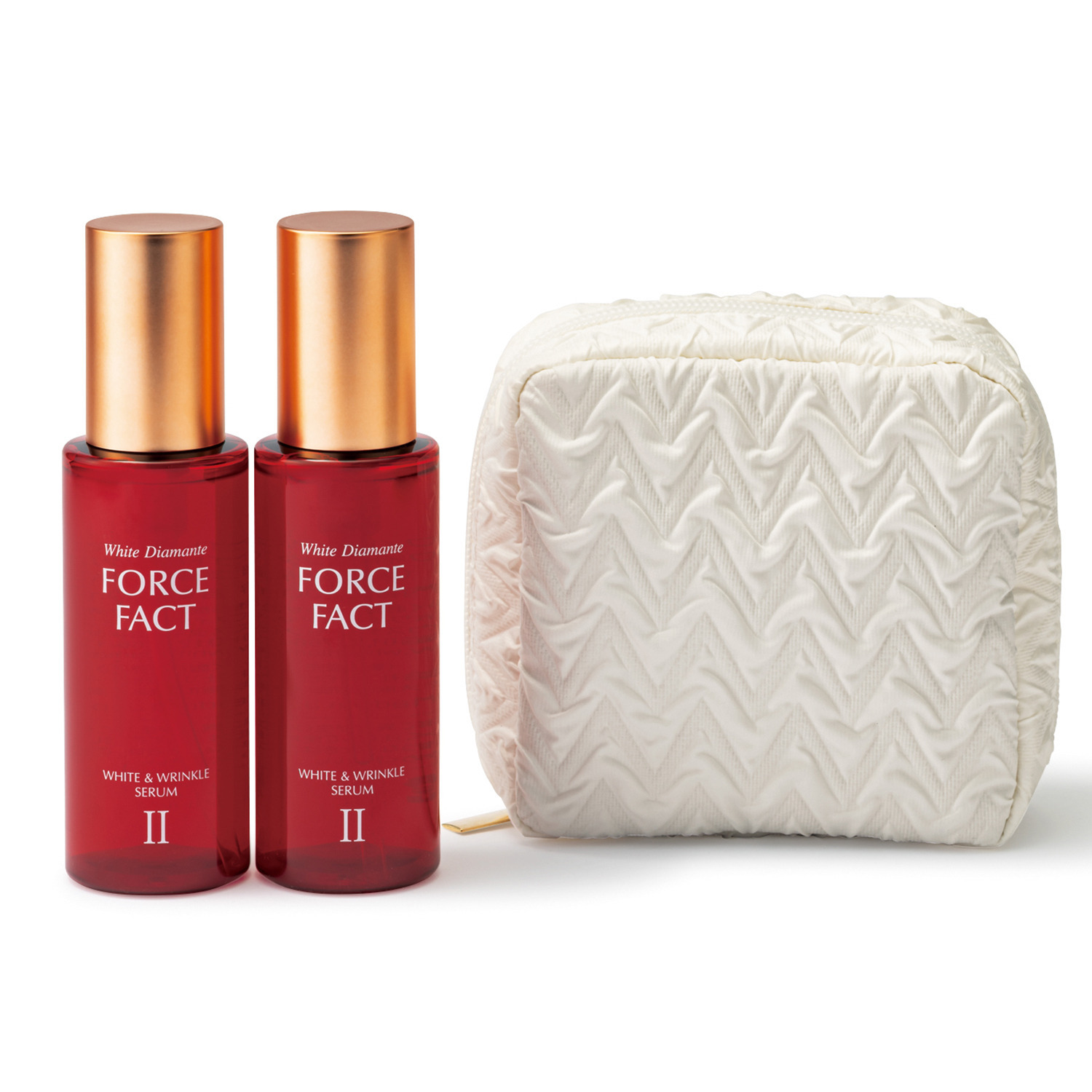 ホワイトディアマンテ 薬用ホワイト＆ リンクルセラムＩＩ “フォースファクト 　セラムＩＩ” ２本スペシャルセット