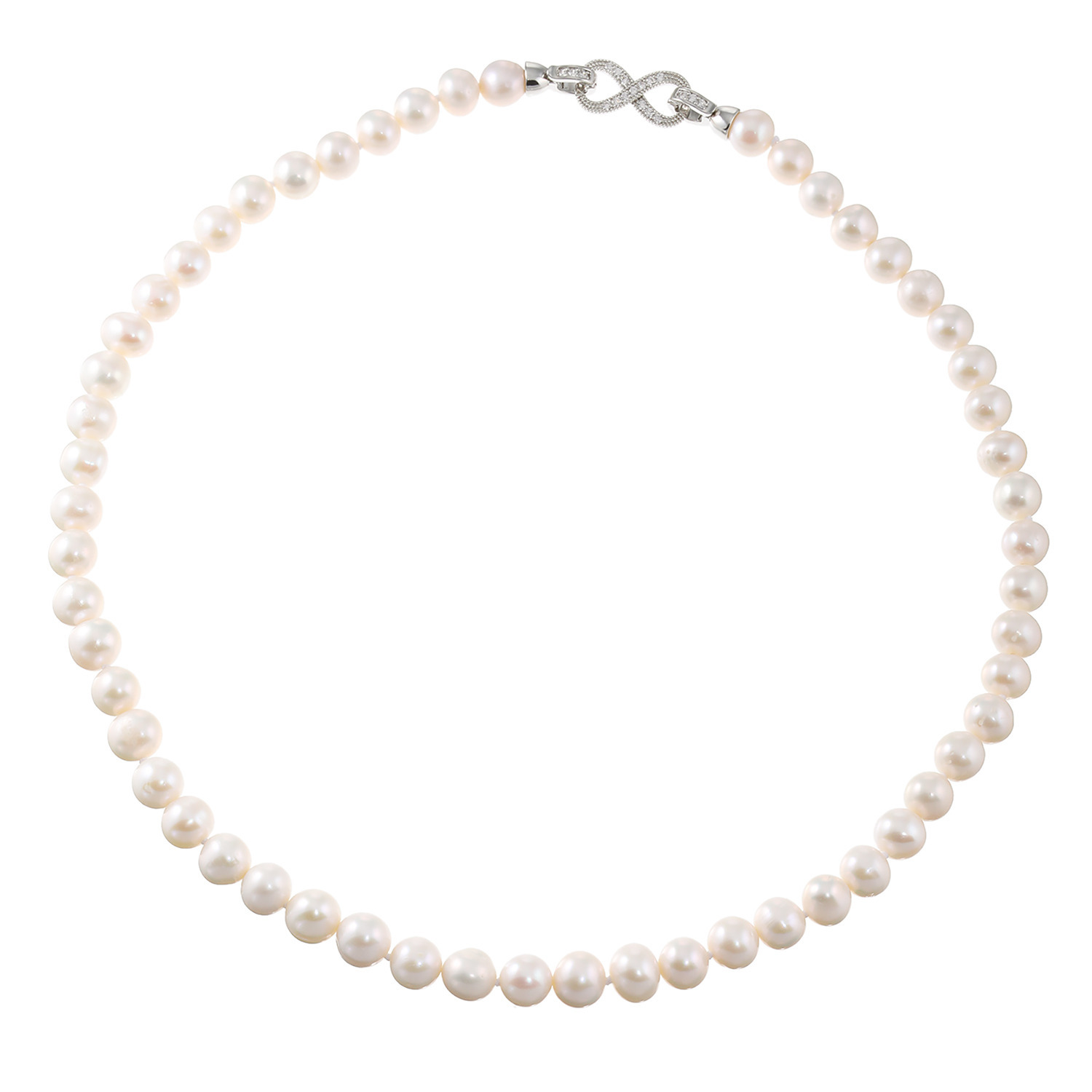 ペレフェリーク 淡水パール＆ビジュウ ネックレス