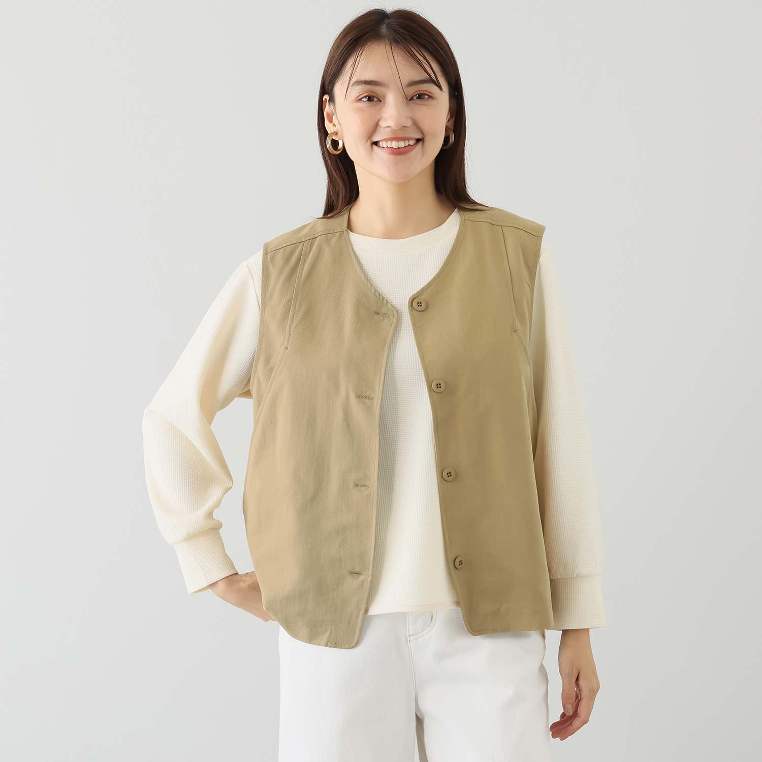 リラリー リラックス カバーアップジレ