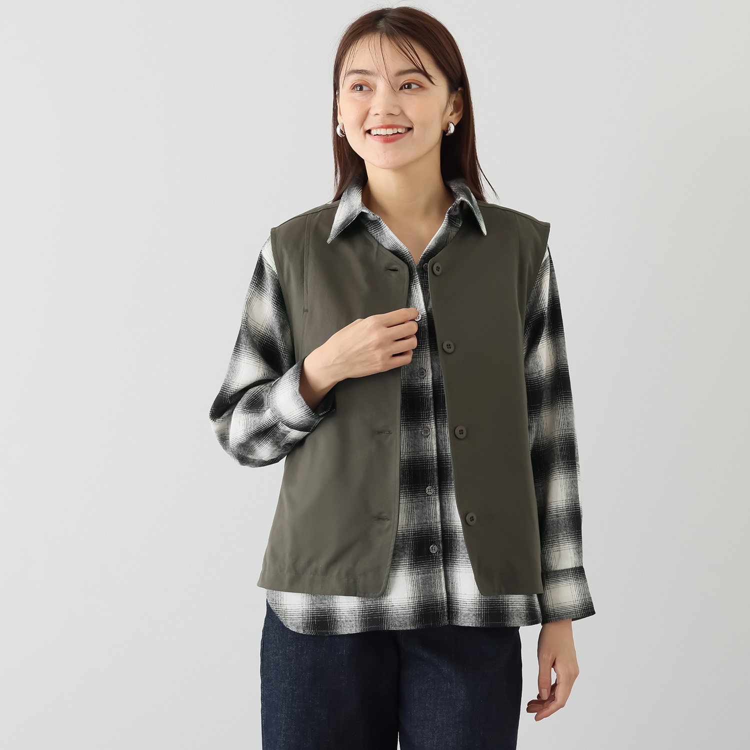 リラリー リラックス カバーアップジレ