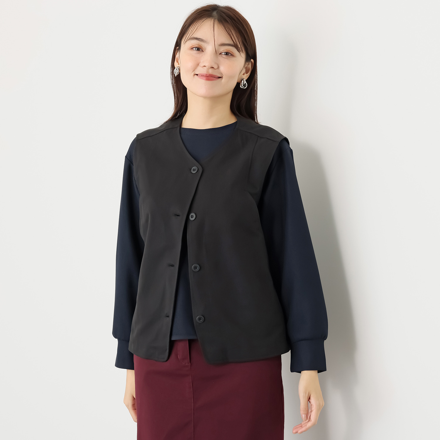 リラリー リラックス カバーアップジレ