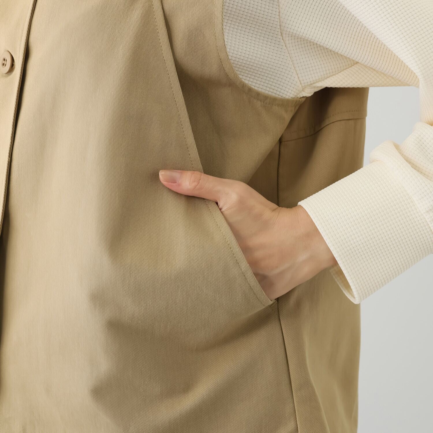 リラリー リラックス カバーアップジレ