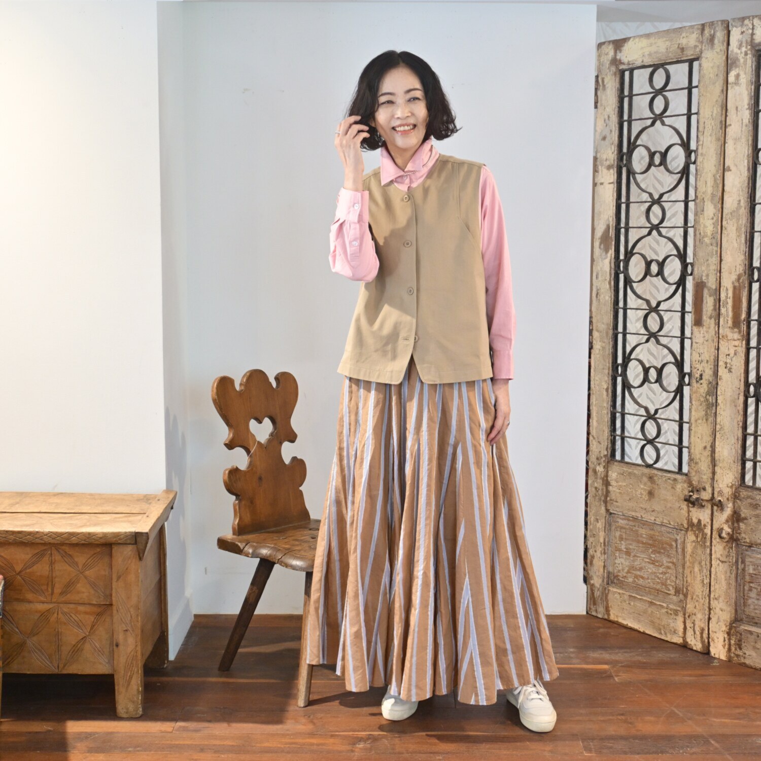 リラリー リラックス カバーアップジレ