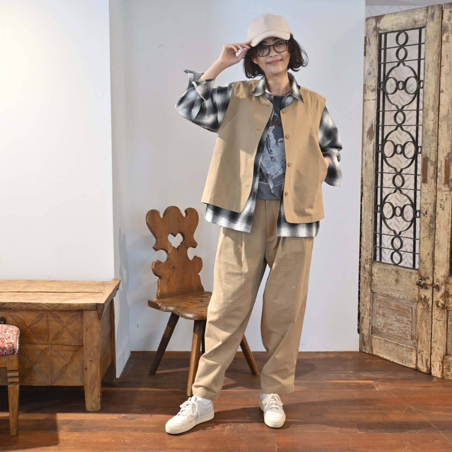 リラリー リラックス カバーアップジレ